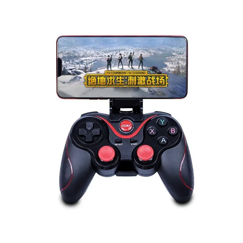 Gamepad Bluetooth Pentru Telefon , Tableta , PC , Smart TV , Smart Box Cu Acumulator Doimeseriasi.ro