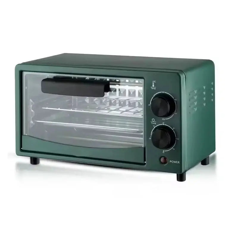 Cuptor electric RAF R5305G, 800W, capacitate 12L, 2 moduri de operare, 33x18x20cm, verde Glorio