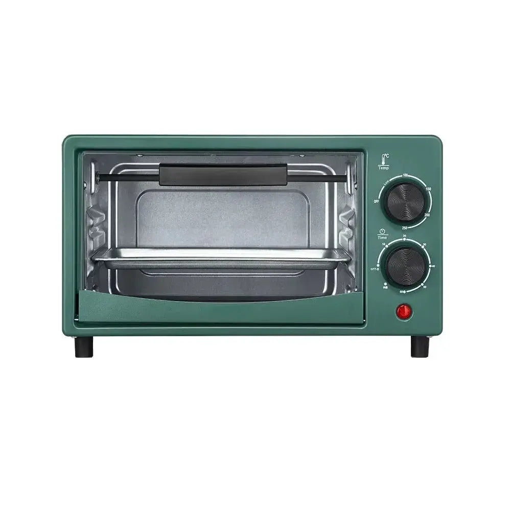 Cuptor electric RAF R5305G, 800W, capacitate 12L, 2 moduri de operare, 33x18x20cm, verde Glorio