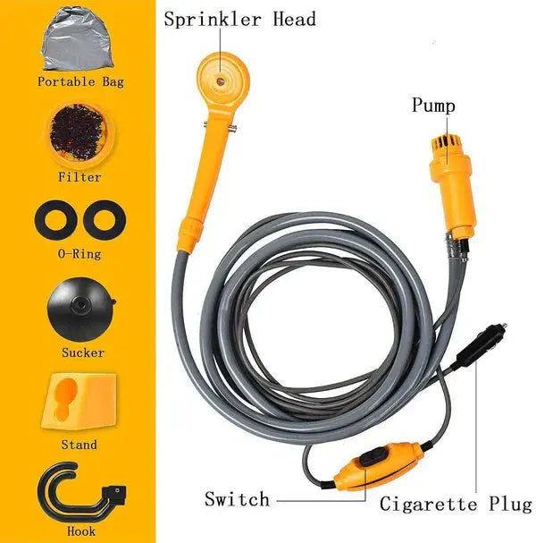 Dus Auto Electric, Pentru Camping, Conectare La Priza 12V, Cablu Cu Lungime De 5m Doimeseriasi.ro