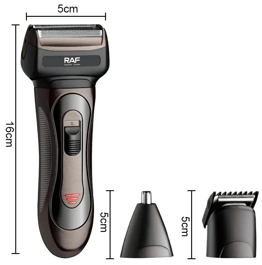 Aparat de Ras Electric RAF R.4018 - tehnologie avansata, Trimmer integration, Incarcare Type-C Glorio