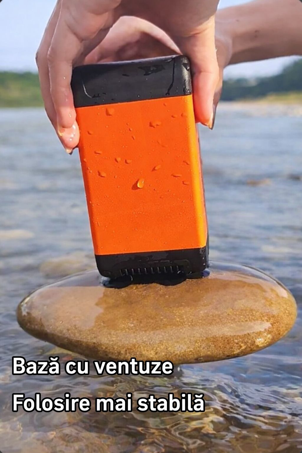 Dus Portabil Electric Cu Display Temperatura, Debit Puternic Si Baterie 180 Minute Neamtul.ro