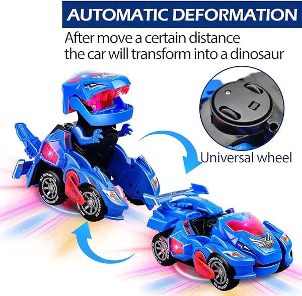 Dinozaur Transformers, Cu Muzica si Lumini, Interactiv, Rosu Doimeseriasi.ro
