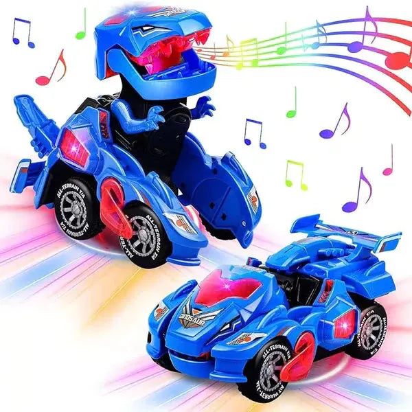 Dinozaur Transformers, Cu Muzica si Lumini, Interactiv, Rosu Doimeseriasi.ro