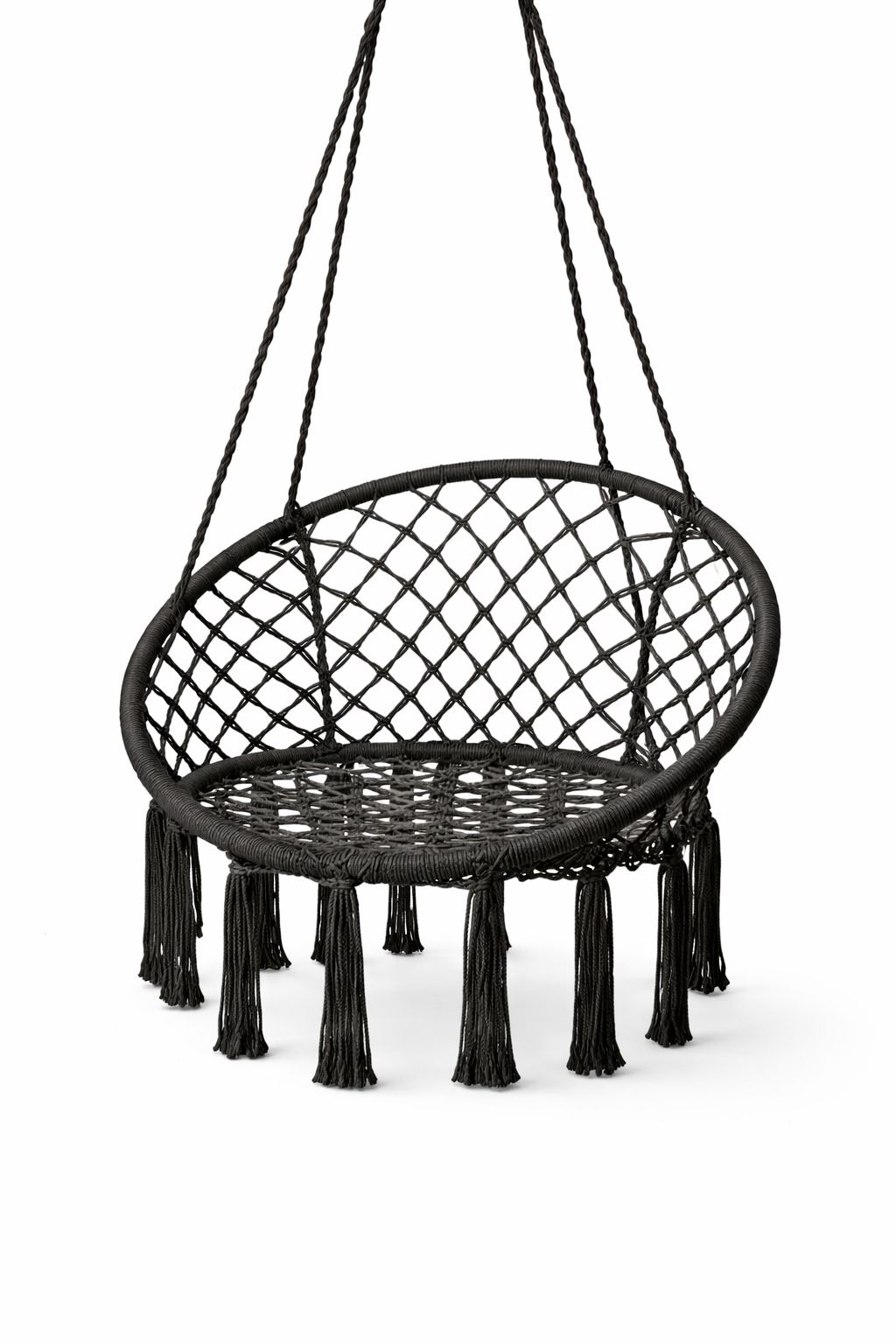 Leagan BOHO GARDEN 3+, Pentru Terasa și Gradina, Suport 125kg, Design Premium, Disponibil in Culori: Bej, Gri, Negru, Maro Neamtul.ro
