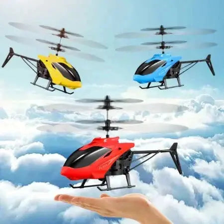 Elicopter Cu Control Din Gesturi HandDrone® cu Lumini LED Doimeseriasi.ro