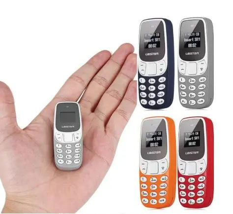 Mini Telefon Dual SIM, Dimensiune ecran 0.66 Inch, Baterie 350 mAh, Bluetooth