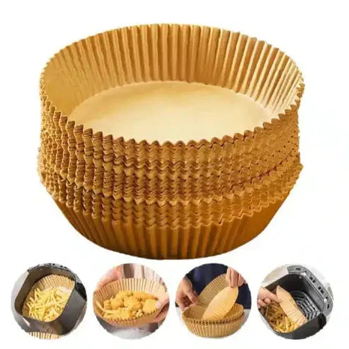 Friteuza Fara Ulei, Cu Aer Cald, Functie de Coacere, Putere 2400 W, Capacitate 6 litri  + 200 x Hartii Copt Doimeseriasi.ro