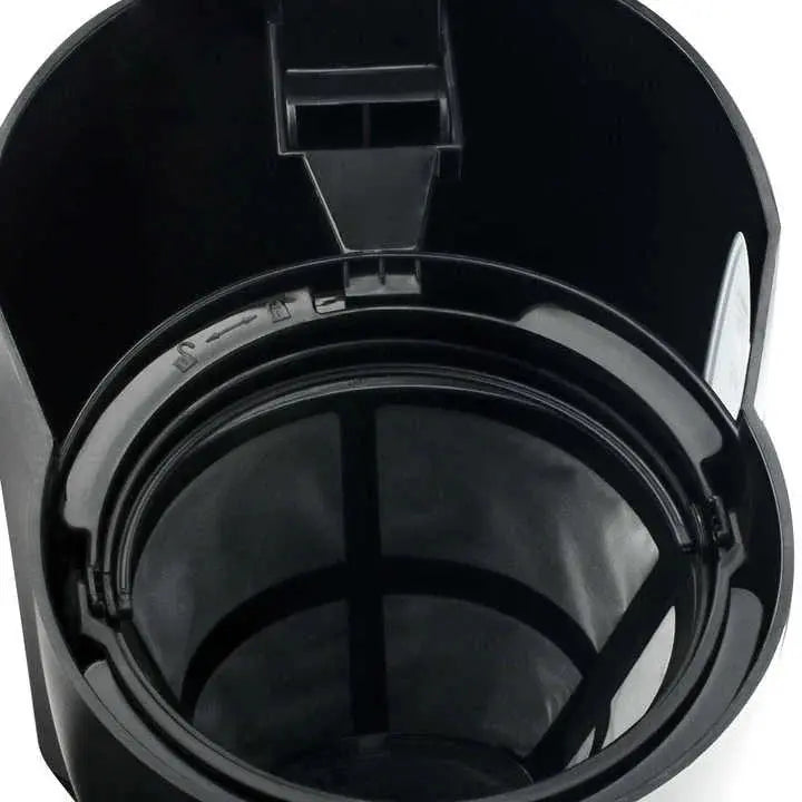 Filtru de cafea, Hoffmans HM-3009, electric, 1200W, 1500 ml, Plastic si Sticla, 30x22x16cm, Negru Glorio