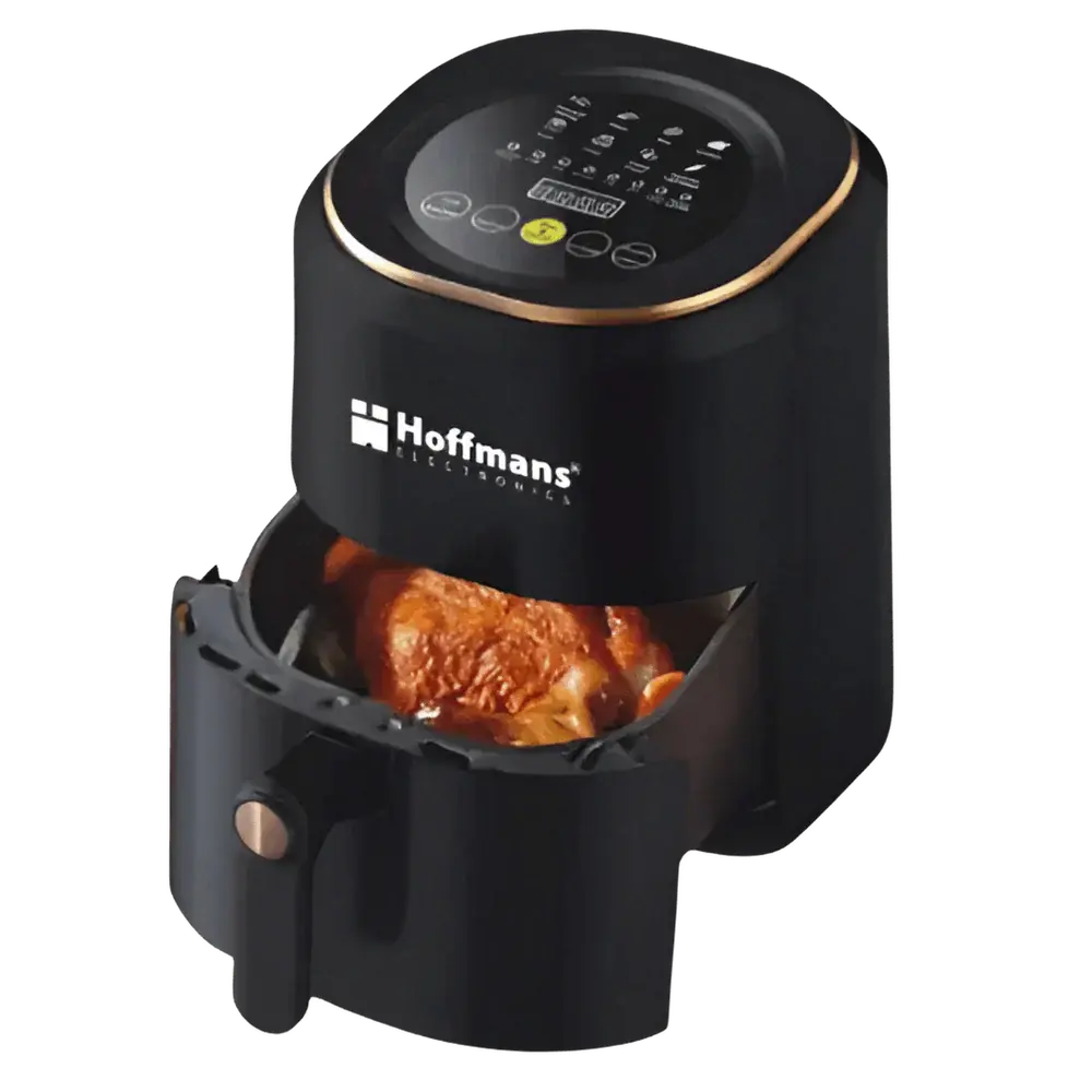 Friteuza Hoffmans HM-775 negru cu touchscreen,capacitate 7.5 litri Glorio