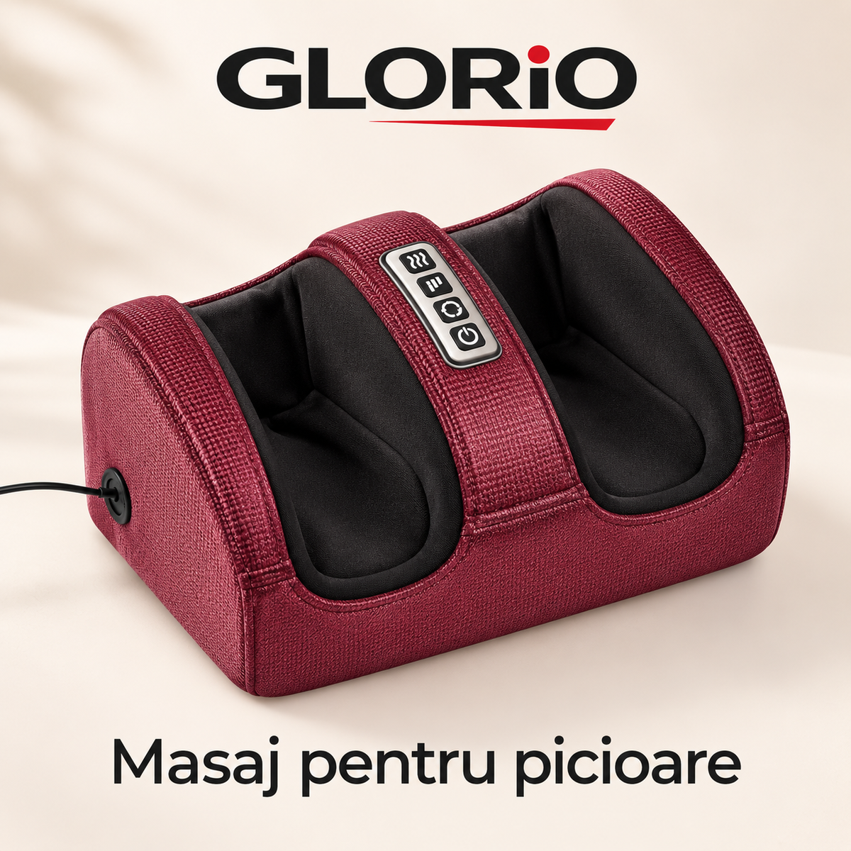Aparat de Masaj pentru Picioare Glorio – Relaxare Acasă – imagine de prezentare 2