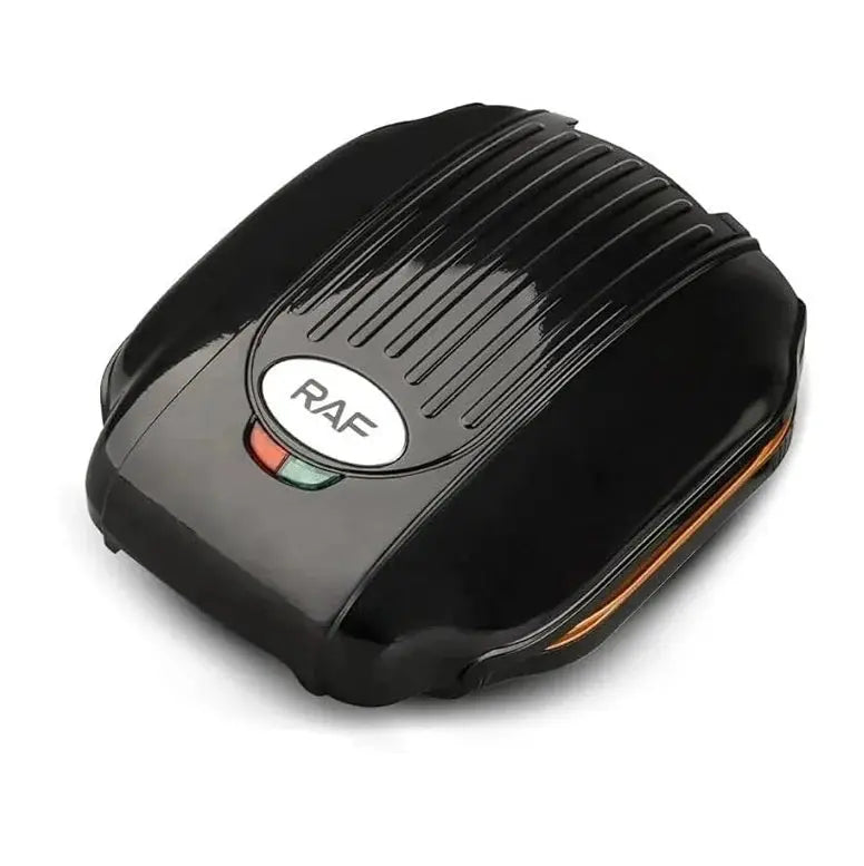 Gratar electric, RAF R522, 1000W, cu capac, placi antiaderente, 25x22x32 cm, negru Glorio