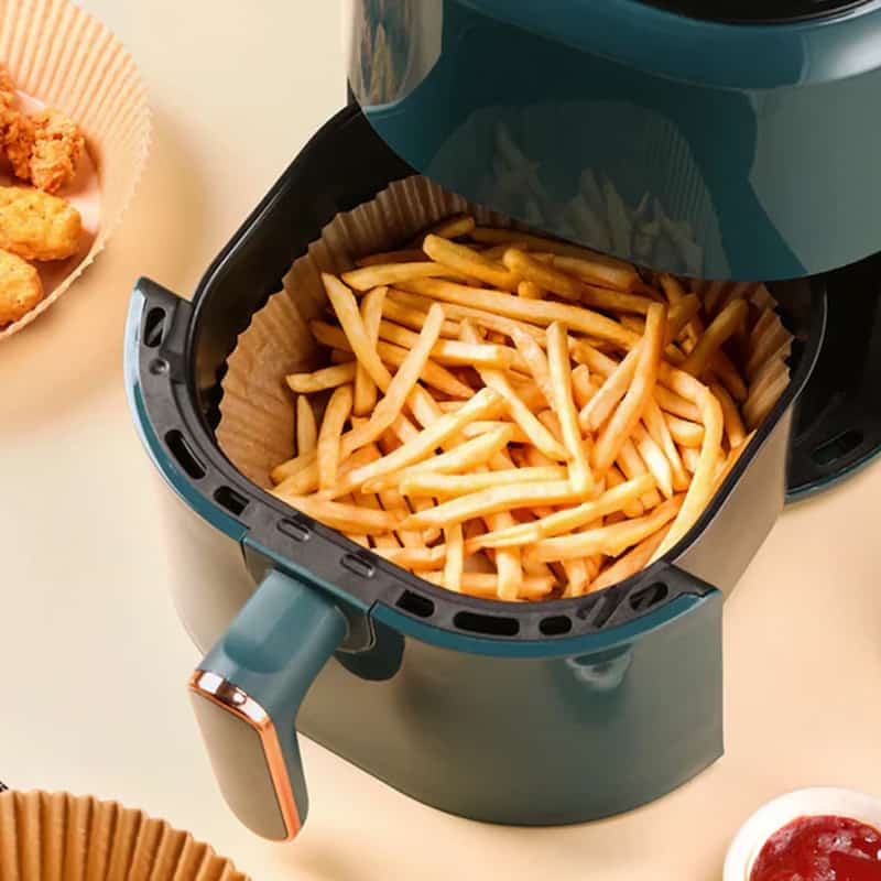 Set 100 Hârtii - Airfryer, Copt / Prăjit, Tavă pentru Friteuză