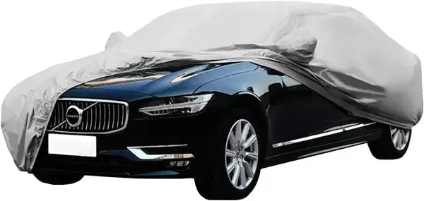 Prelata Universala Pentru Autoturisme, Acopera Complet Masina, Usor de Depozitat, Gri Neamtul.ro