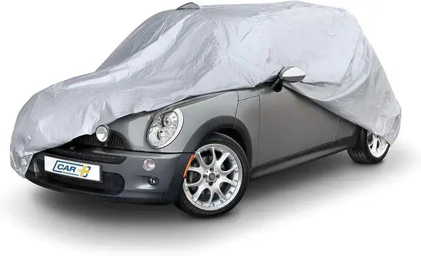 Prelata Universala Pentru Autoturisme, Acopera Complet Masina, Usor de Depozitat, Gri Neamtul.ro