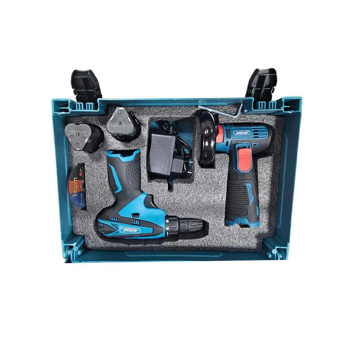 Trusă Profesionalâ 2 in 1 Flex si Bormașină cu Acumulatori 48V + Accesorii Glorio