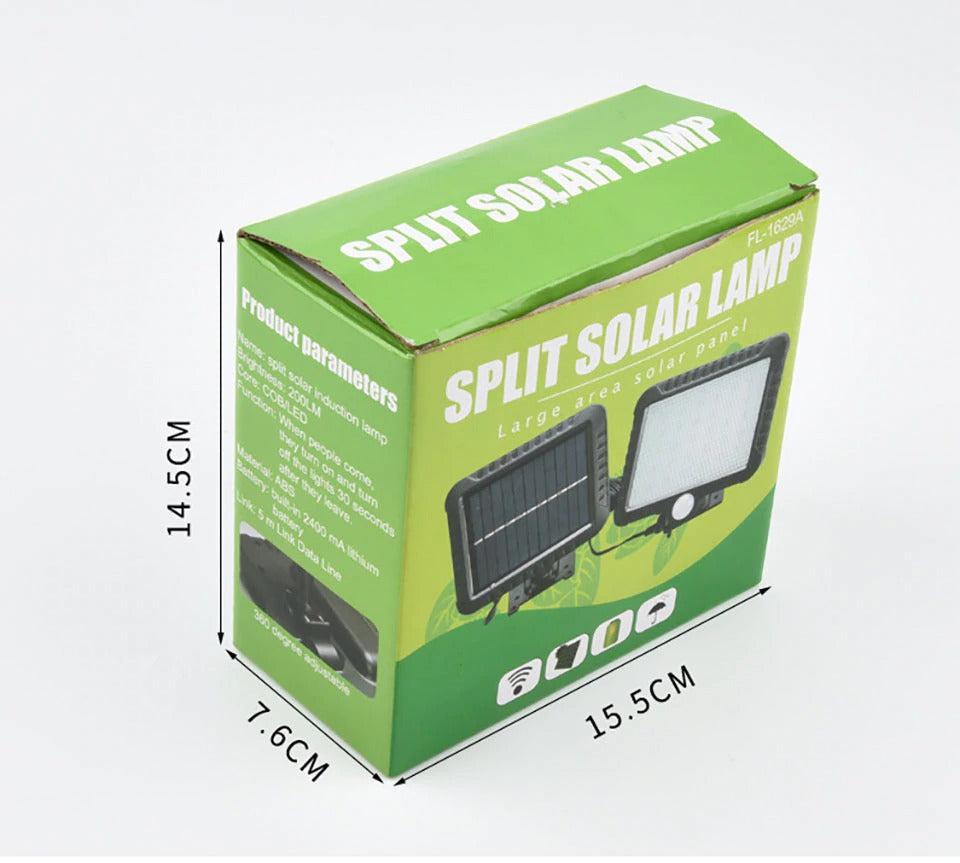 Set 4 Lămpi Solare 120W cu Senzor de Lumină și Mișcare Leduri COB + Telecomandă Glorio