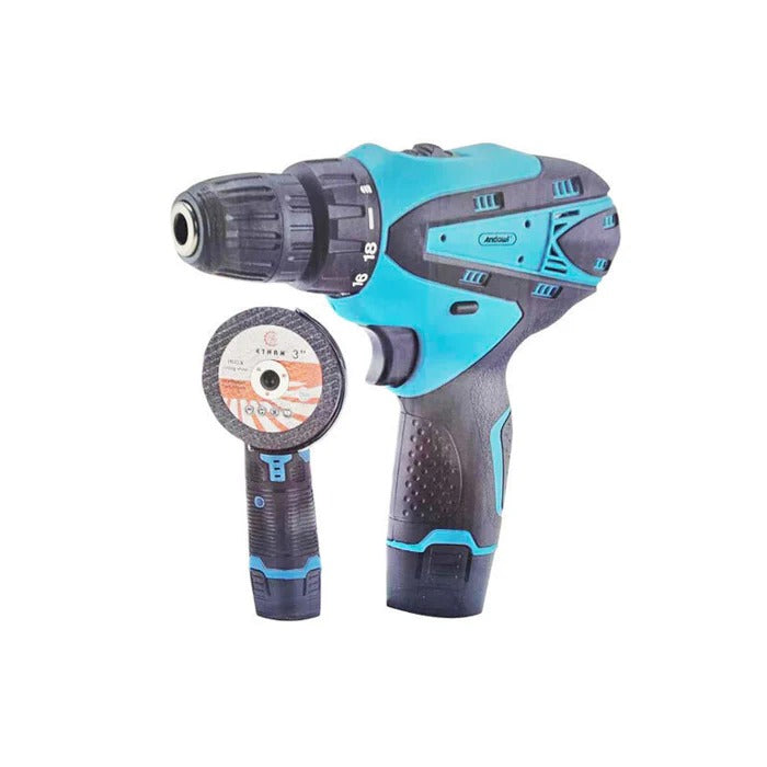 Trusă Profesionalâ 2 in 1 Flex si Bormașină cu Acumulatori 48V + Accesorii Glorio