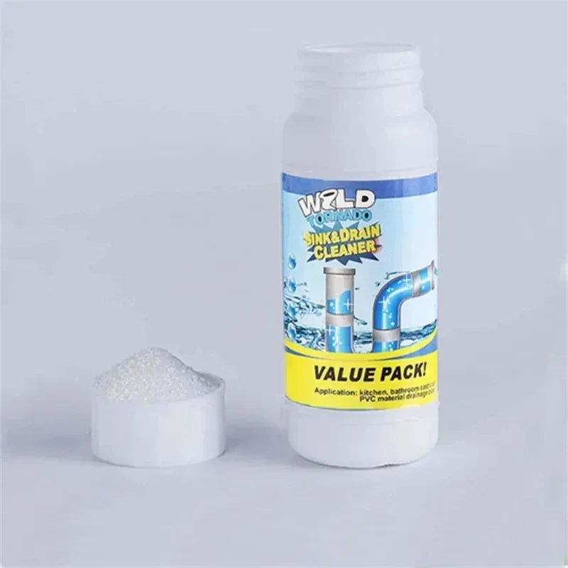Set 5 Bucăți Soluție Granule pentru Desfundat Tevile de Scurgere 100gr/Container Glorio
