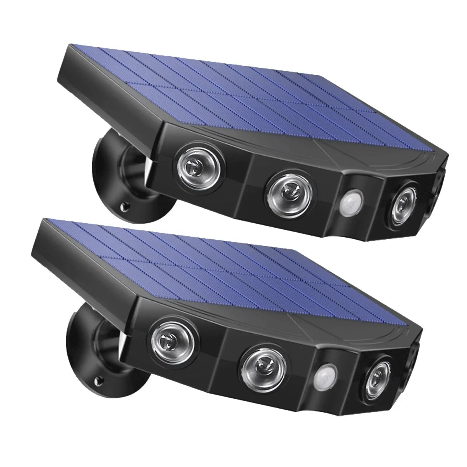 Set 2 Lampi Solare Ultra-Puternice – Securitate si Lumina la 180° Glorio.ro