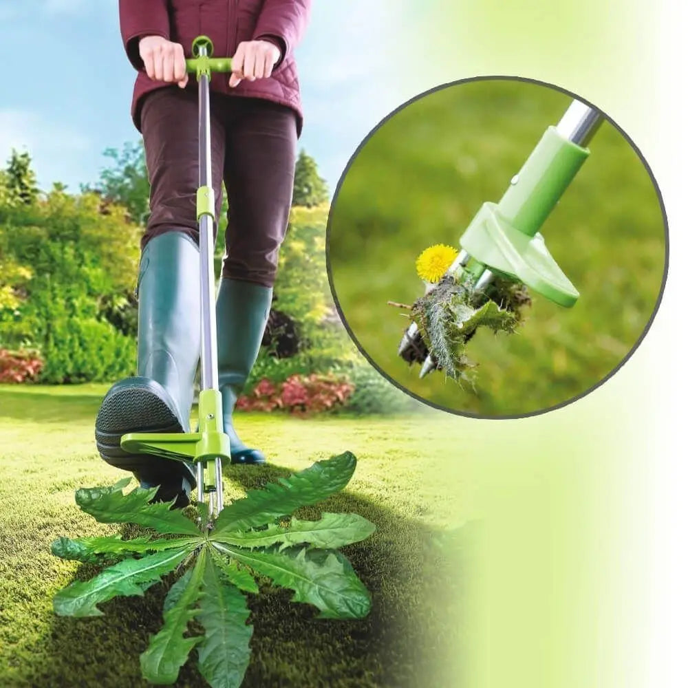 Extractor Ergonomic de Buruieni cu Mâner Telescopic – Dispozitiv Manual pentru Smuls Rădăcini, Fără Aplecare Glorio