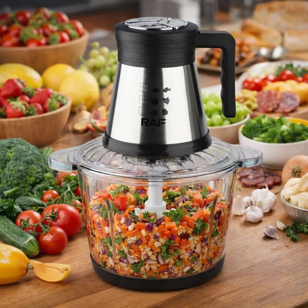 Tocator Electric Multifunctional RAF R.7037, 800W, Bol Sticla 3L Glorio