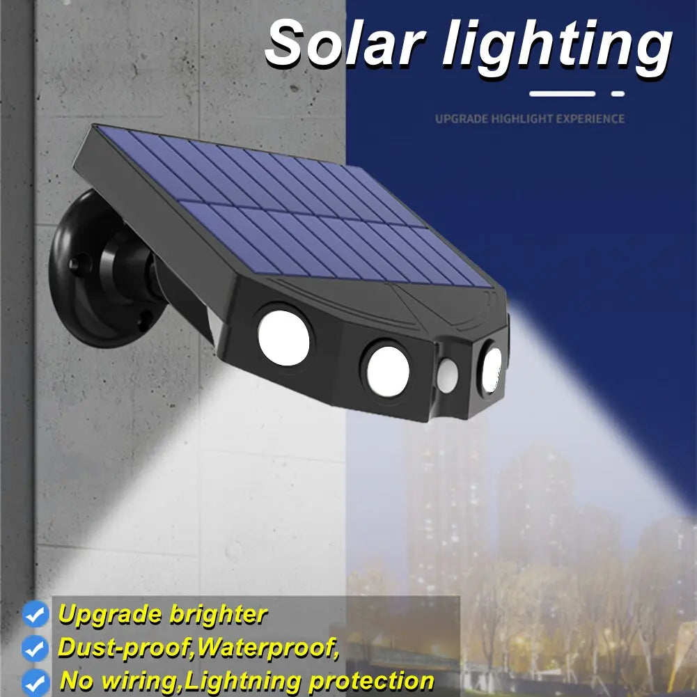Set 2 Lampi Solare Ultra-Puternice – Securitate si Lumina la 180° Glorio.ro