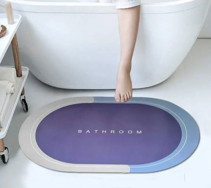 1 + 1 GRATIS - Covoraș de baie super absorbant, Covor anti-aderare, uscare rapida Glorio