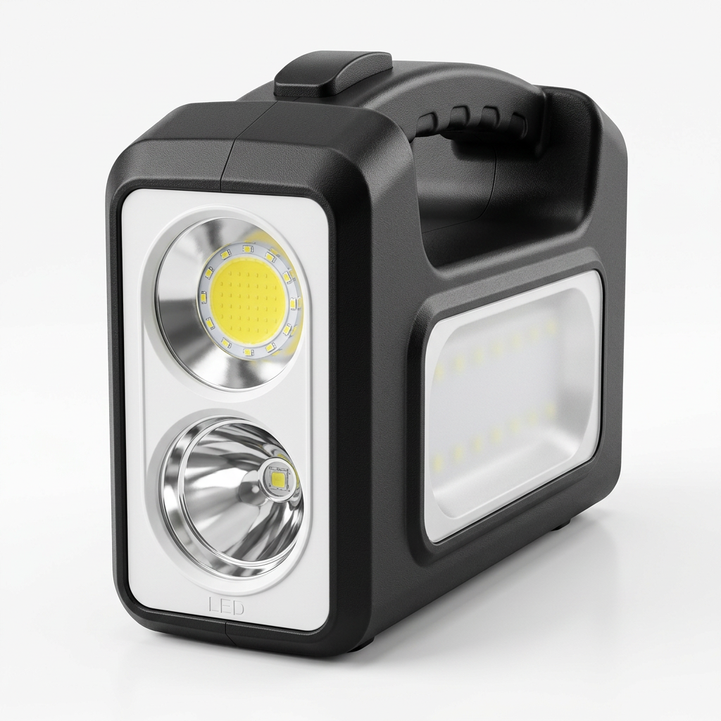 Kit de Urgență Solar 7 în 1 – Lumină, Energie, Radio Bluetooth și Siguranță Oriunde, Chiar și Fără Curent Glorio
