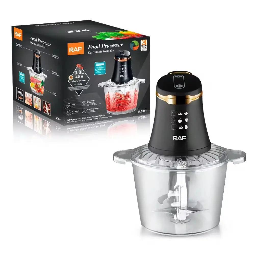 Tocator Electric Multifunctional RAF R.7037, 800W, Bol Sticla 3L Glorio