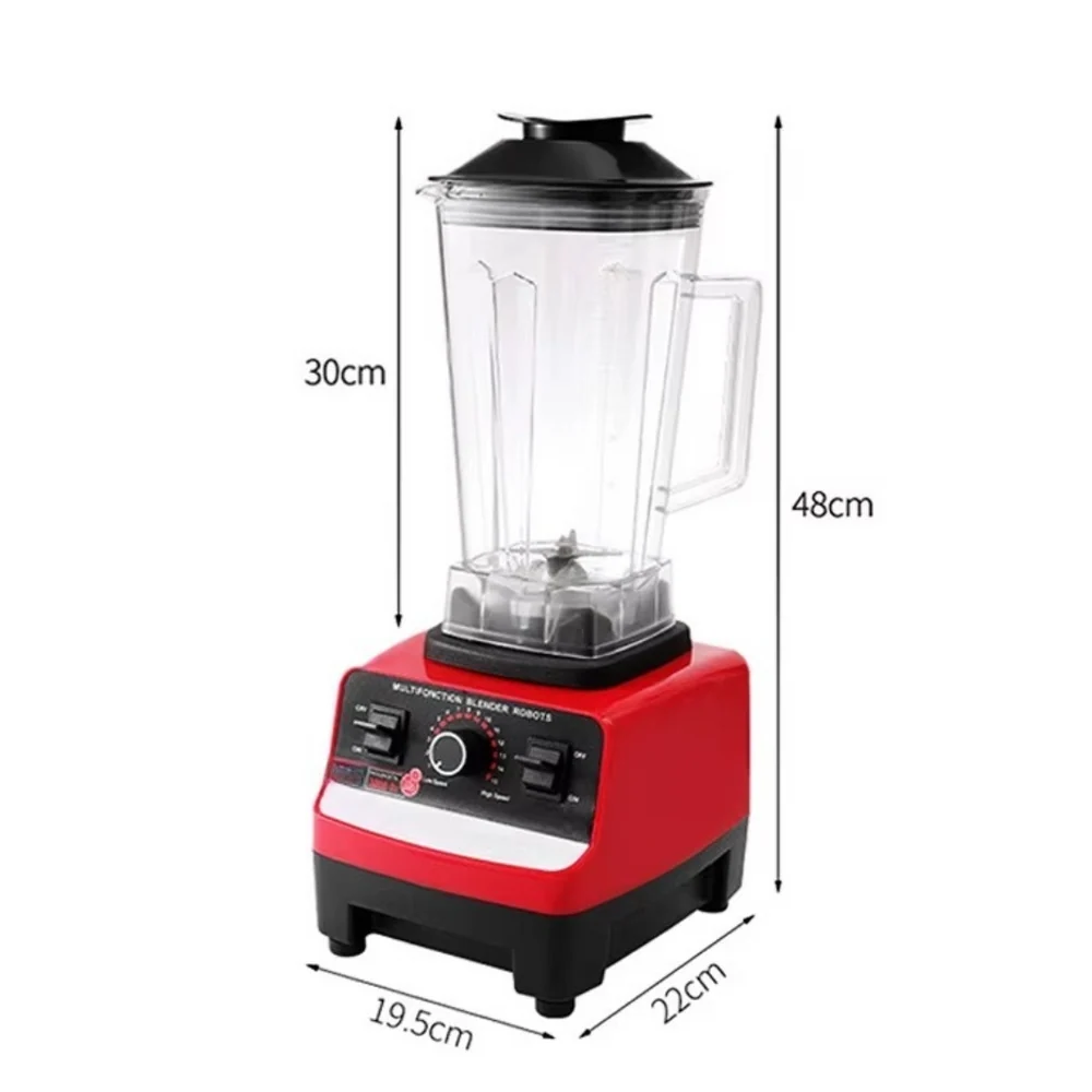 Blender Profesional 8000W – Putere Extremă, Viteză Reglabilă, Vas de Mare Capacitate Glorio