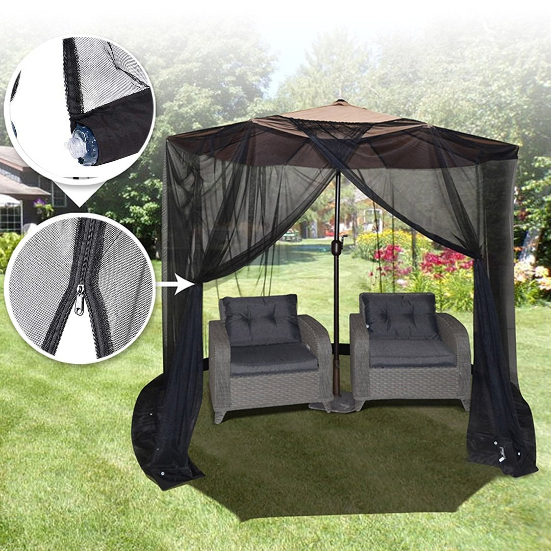 Plasă Anti-Țânțari pentru Umbrelă de Grădină – Protecție Completă împotriva Insectelor Glorio