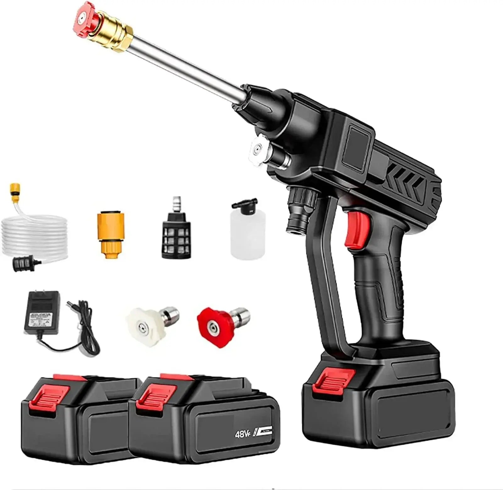 Kit De Spalat Cu Presiune cu 2 ACUMULATORI de 48V + CADOU SURPRIZA ( valoare minima 25 lei ) Neamtul.ro