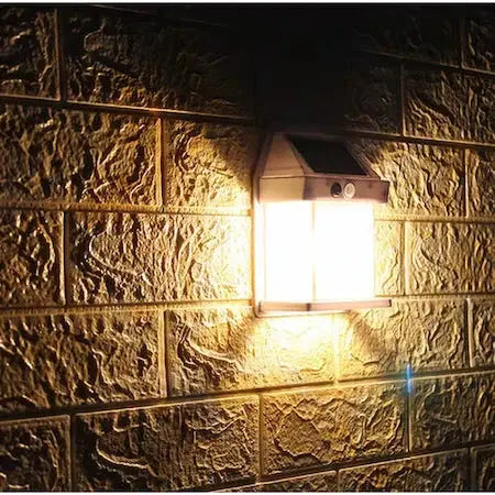 OFERTA 1 + 1 GRATIS: Lampa Solara Retro Cu Bec si 3 Moduri De Iluminare si Senzor De Miscare Doimeseriasi.ro