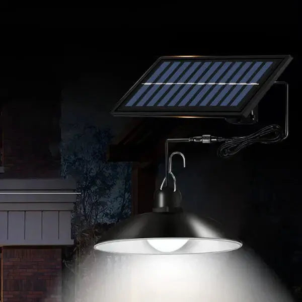 Lampa Suspendata Cu Incarcare Solara, Reglare Intensitate Lumina, Control Prin Telecomanda, Lumina Alb Rece Doimeseriasi.ro