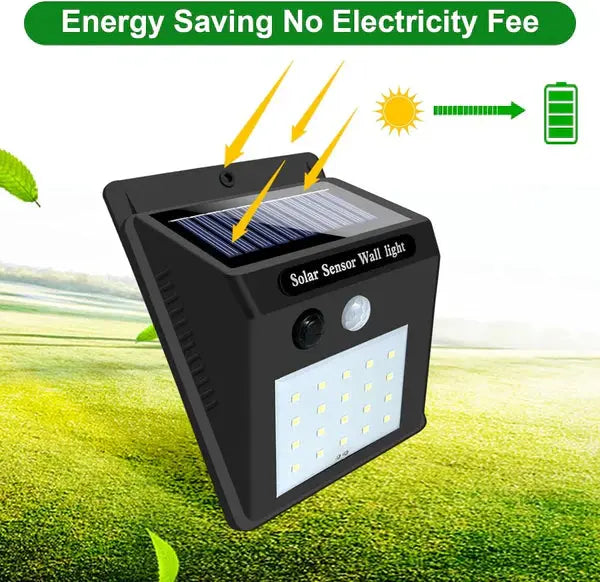 Lampa Cu Incarcare Solara, Cu Telecomanda si Senzor de Miscare, 100 LED COB + Lampa Cu Incarcare Solara 20 LED, CADOU Doimeseriasi.ro
