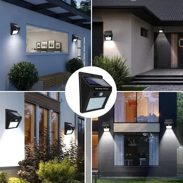 Lampa Cu Incarcare Solara, Cu Telecomanda si Senzor de Miscare, 100 LED COB + Lampa Cu Incarcare Solara 20 LED, CADOU Doimeseriasi.ro