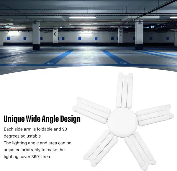 Lustra LED Super Luminoasa, Pentru Interior, Cu Brate Reglabile, Putere 60W Doimeseriasi.ro