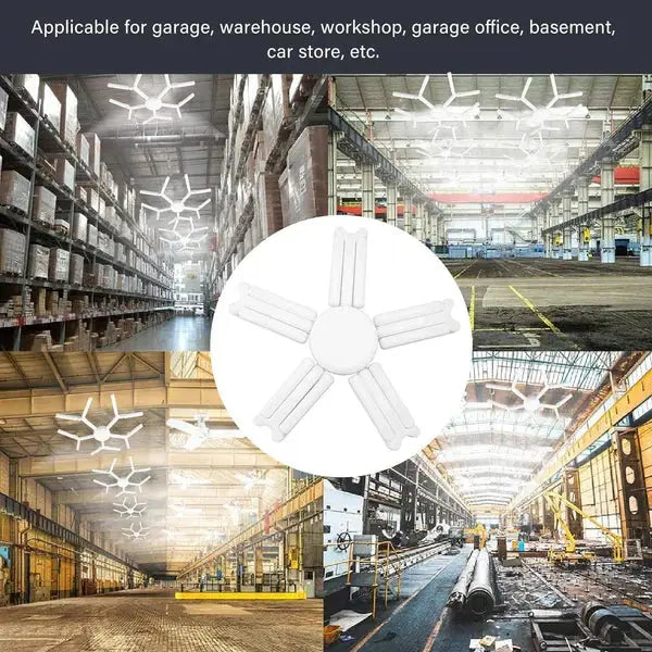 Lustra LED Super Luminoasa, Pentru Interior, Cu Brate Reglabile, Putere 60W Doimeseriasi.ro