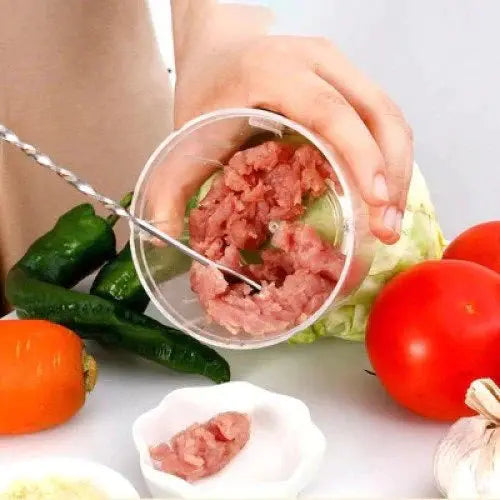 Tocator Electric Portabil, Pentru Usturoi, Nuci, Carne, Legume, Capacitate 250 ml Doimeseriasi.ro