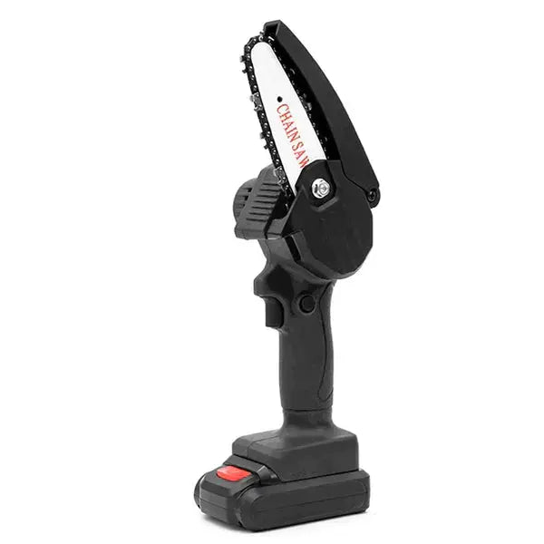 Lichidare STOC: Mini Fierastrau Electric Cu Acumulatori 48V, 2x Baterie + 2x Lant + 2x Lama, 6 Inch Neamtul.ro