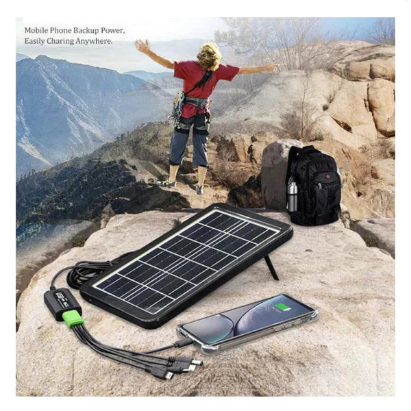 Panou Solar Cu Functie De Power Bank, Rezistent La Intemperii Doimeseriasi.ro