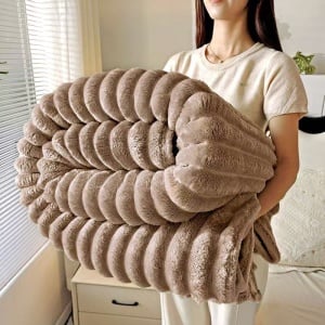 Patura Cocolino Groasa 200X220cm - Cozy Waves V12