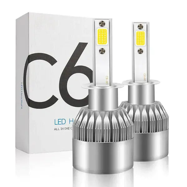 SET BECURI AUTO LED C6 H7, 7600 LUMENI, 36 W Doimeseriasi.ro