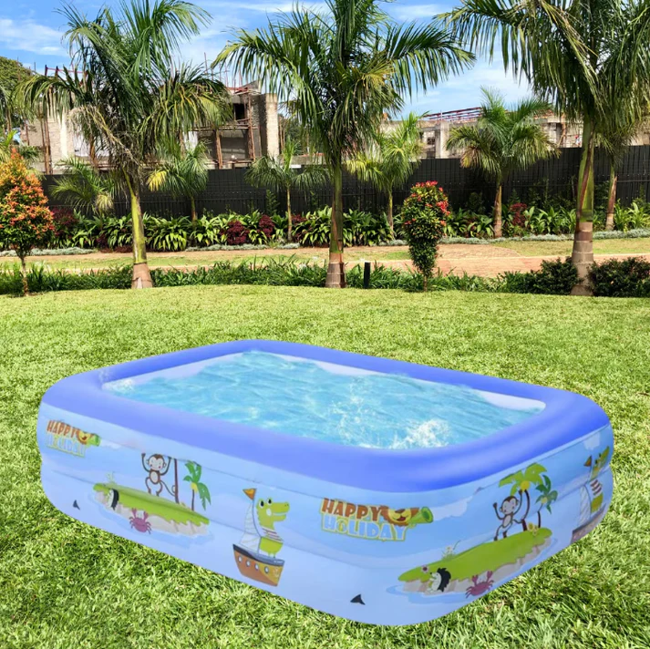 Pachet Promotional : 2x Piscina Copii + 2x Pompa Electrica  + Ventilator Colorat Cadou Neamtul.ro