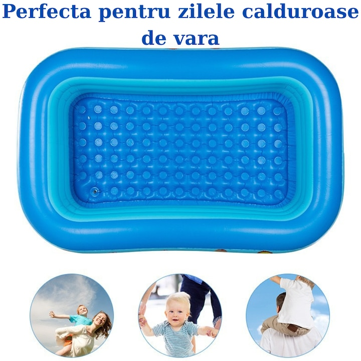 1+1 GRATIS : Piscina Gonflabila Premium ,Copii Si Adulti,115x 82x 33 cm Neamtul.ro