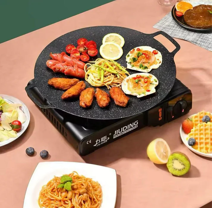 1+1 GRATIS: Plita Japoneaza Antiaderenta ,Rezistenta In Timp,Diametru Mare 36 cm Glorio.ro