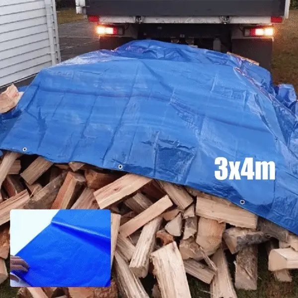 2+2 GRATIS: Prelata Super Rezistenta Pentru Ploaie si Acoperit Suprafete, 3x4 m Neamtul.ro