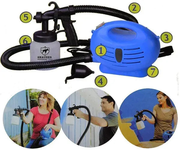 Aparat Pentru Vopsit Si Zugravit Rapid, Paint Zoom, Rezervor 600 ml Doimeseriasi.ro