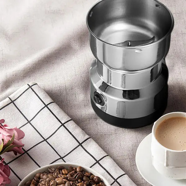 Rasnita Electrica Pentru Cafea, Capacitate 50 g, Putere 100 W, Din Otel Inoxidabil Doimeseriasi.ro